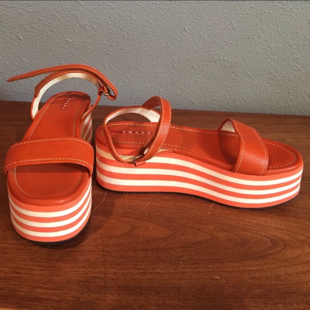Prada Platform Sandals